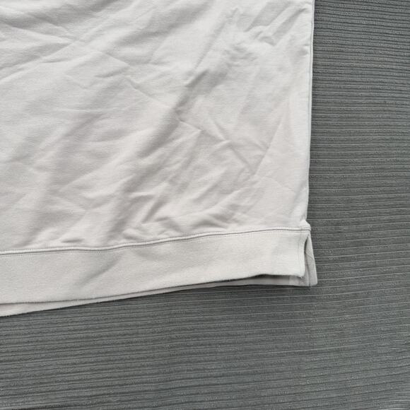 Cuts Split-Hem Sweater Mens Medium Pink Hyperloop Crewneck Pullover Casual - Picture 7 of 9